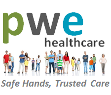 pwe healthcare logo